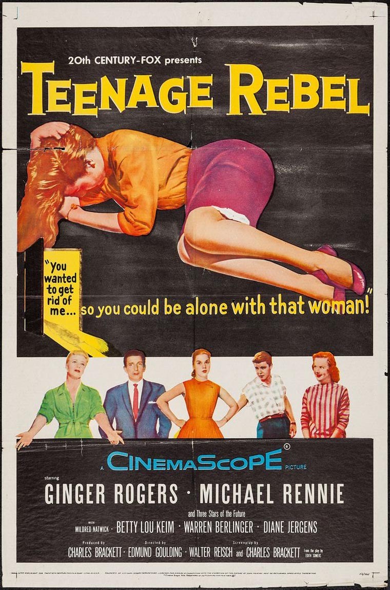 Постер N124036 к фильму Мятежный подросток (1956)