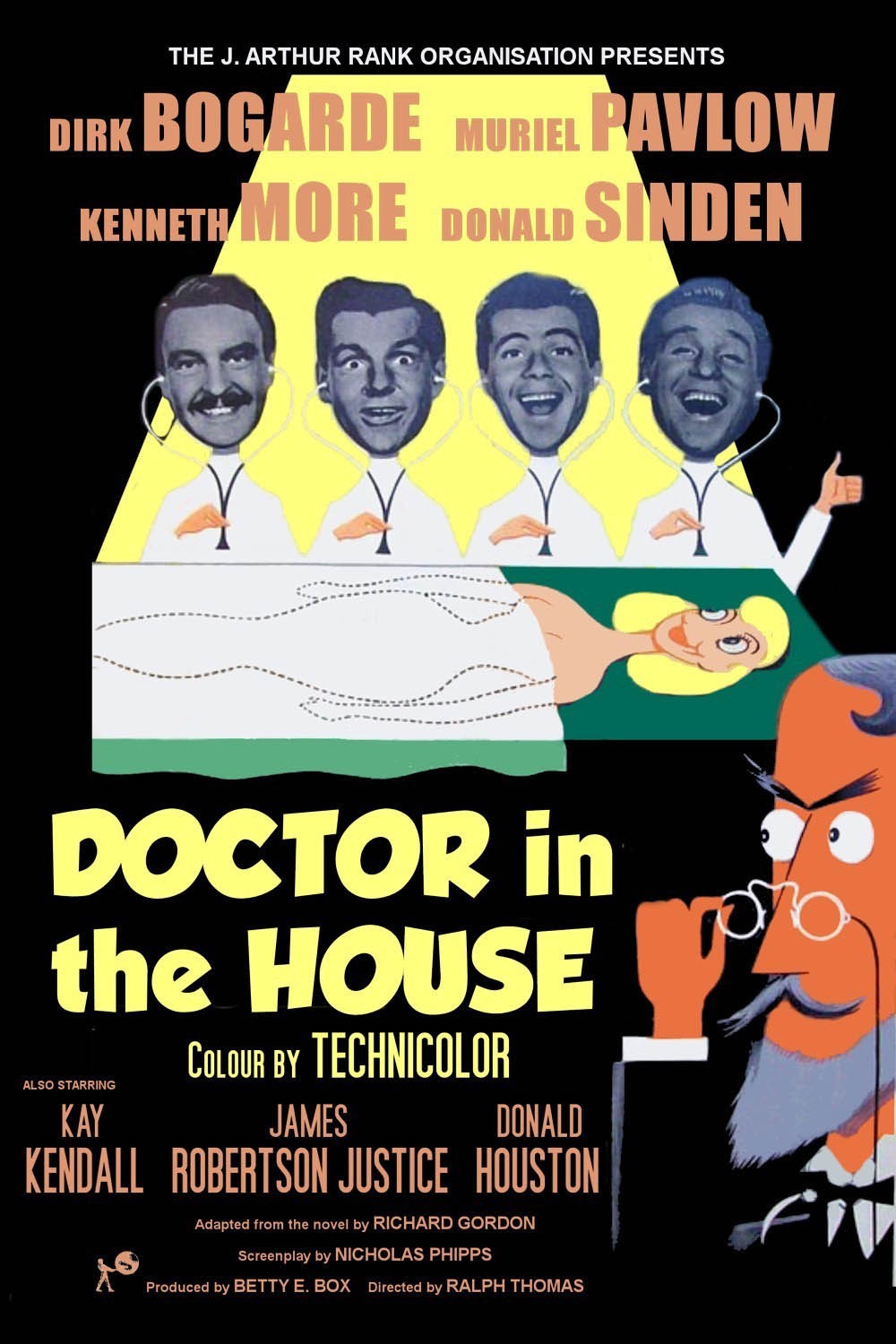 Доктор в доме / Doctor in the House (1954) отзывы. Рецензии. Новости кино. Актеры фильма Доктор в доме. Отзывы о фильме Доктор в доме
