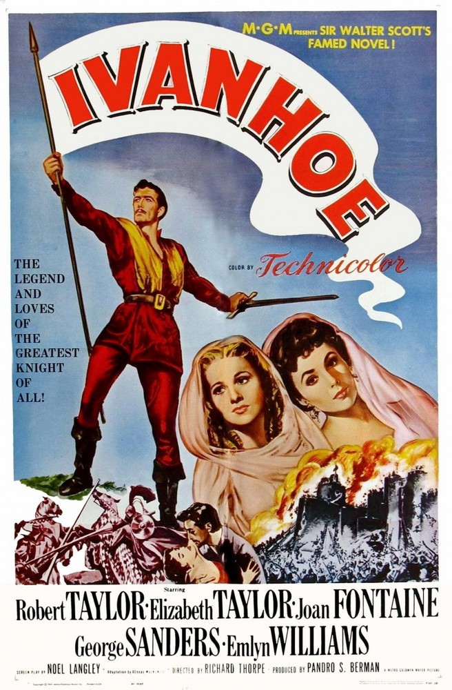 Постер N124465 к фильму Айвенго (1952)