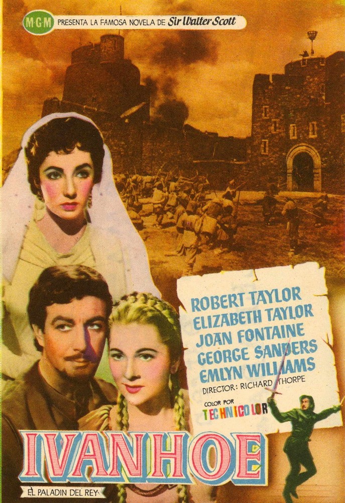 Постер N124467 к фильму Айвенго (1952)