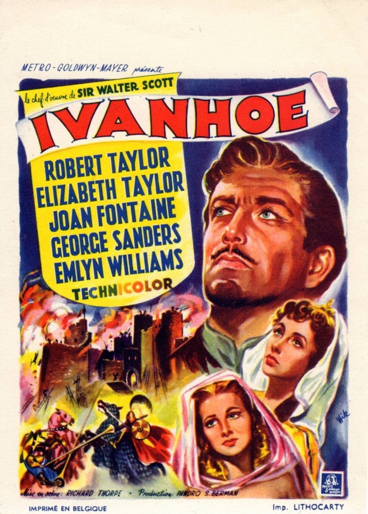 Постер N124468 к фильму Айвенго (1952)