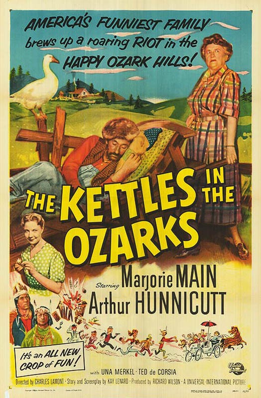 Чайники в Озарксе / The Kettles in the Ozarks (1956) отзывы. Рецензии. Новости кино. Актеры фильма Чайники в Озарксе. Отзывы о фильме Чайники в Озарксе