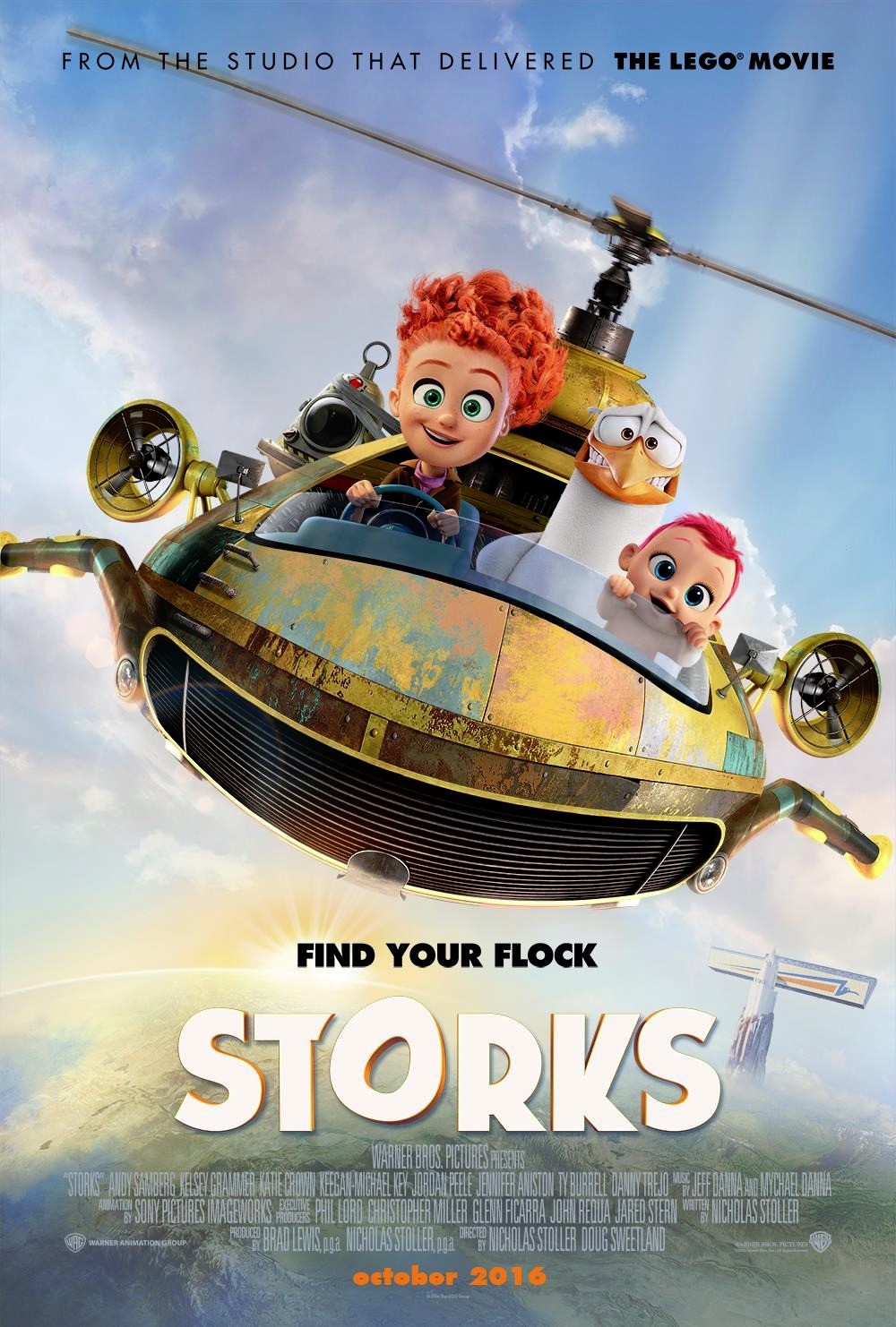 Аисты / Storks (2016) отзывы. Рецензии. Новости кино. Актеры фильма Аисты. Отзывы о фильме Аисты