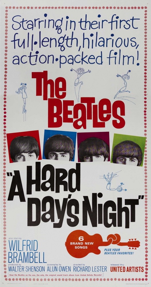 The Beatles: Вечер трудного дня: постер N124866