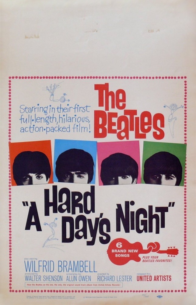 The Beatles: Вечер трудного дня: постер N124867