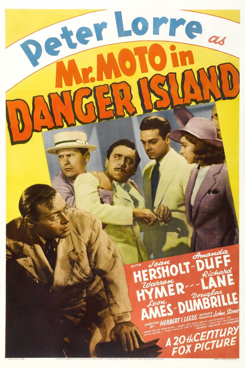 Мистер Мото на опасном острове: постер N124870