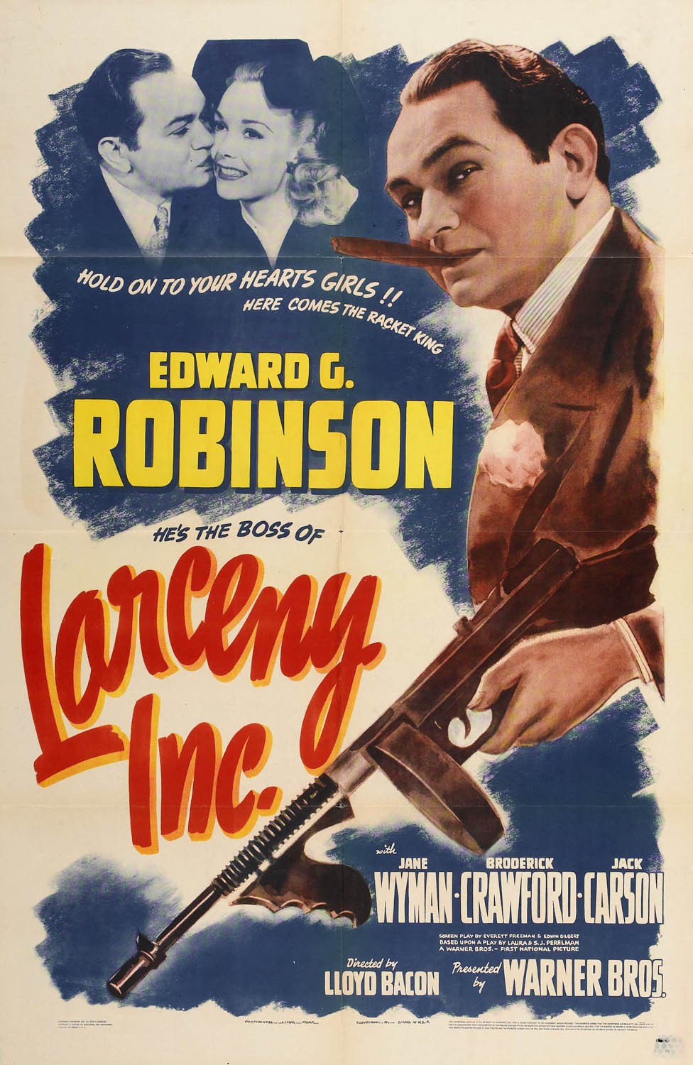 Постер N125038 к фильму Мошенничество и Ко (1942)