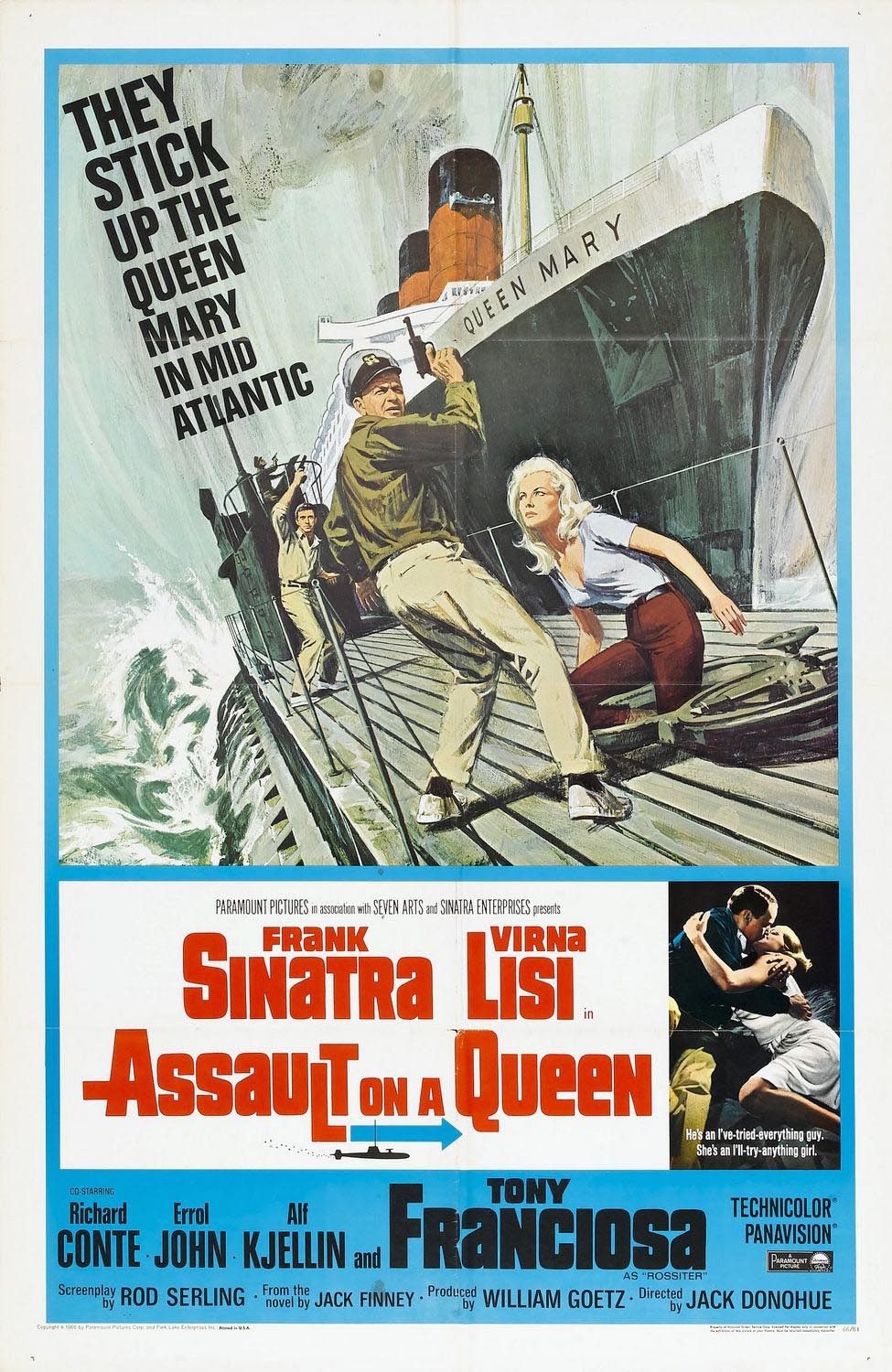 Нападение на "Королеву" / Assault on a Queen (1966) отзывы. Рецензии. Новости кино. Актеры фильма Нападение на "Королеву". Отзывы о фильме Нападение на "Королеву"
