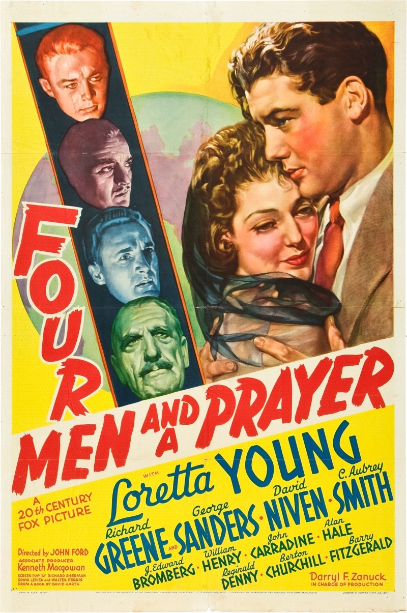Четверо человек и проситель / Four Men and a Prayer (1938) отзывы. Рецензии. Новости кино. Актеры фильма Четверо человек и проситель. Отзывы о фильме Четверо человек и проситель