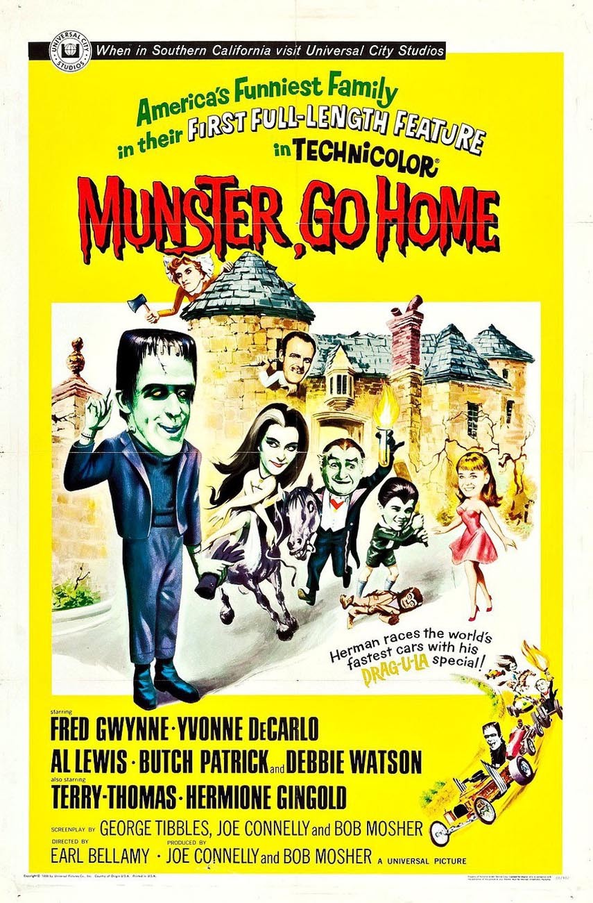 Монстры, идите домой / Munster, Go Home! (1966) отзывы. Рецензии. Новости кино. Актеры фильма Монстры, идите домой. Отзывы о фильме Монстры, идите домой