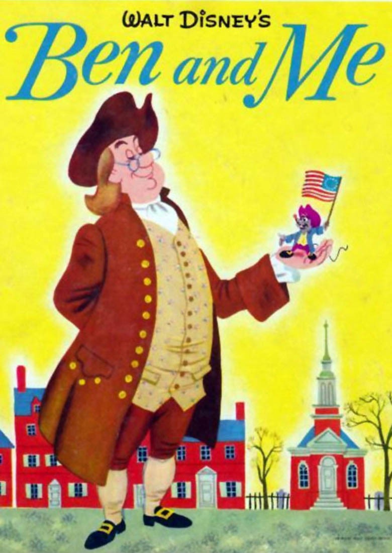 Постер N125444 к мультфильму Бен и я (1953)