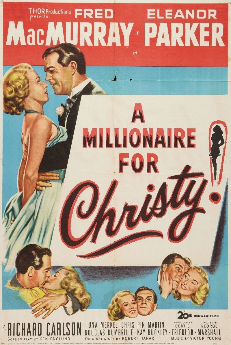 Миллионер для Кристи / A Millionaire for Christy (1951) отзывы. Рецензии. Новости кино. Актеры фильма Миллионер для Кристи. Отзывы о фильме Миллионер для Кристи