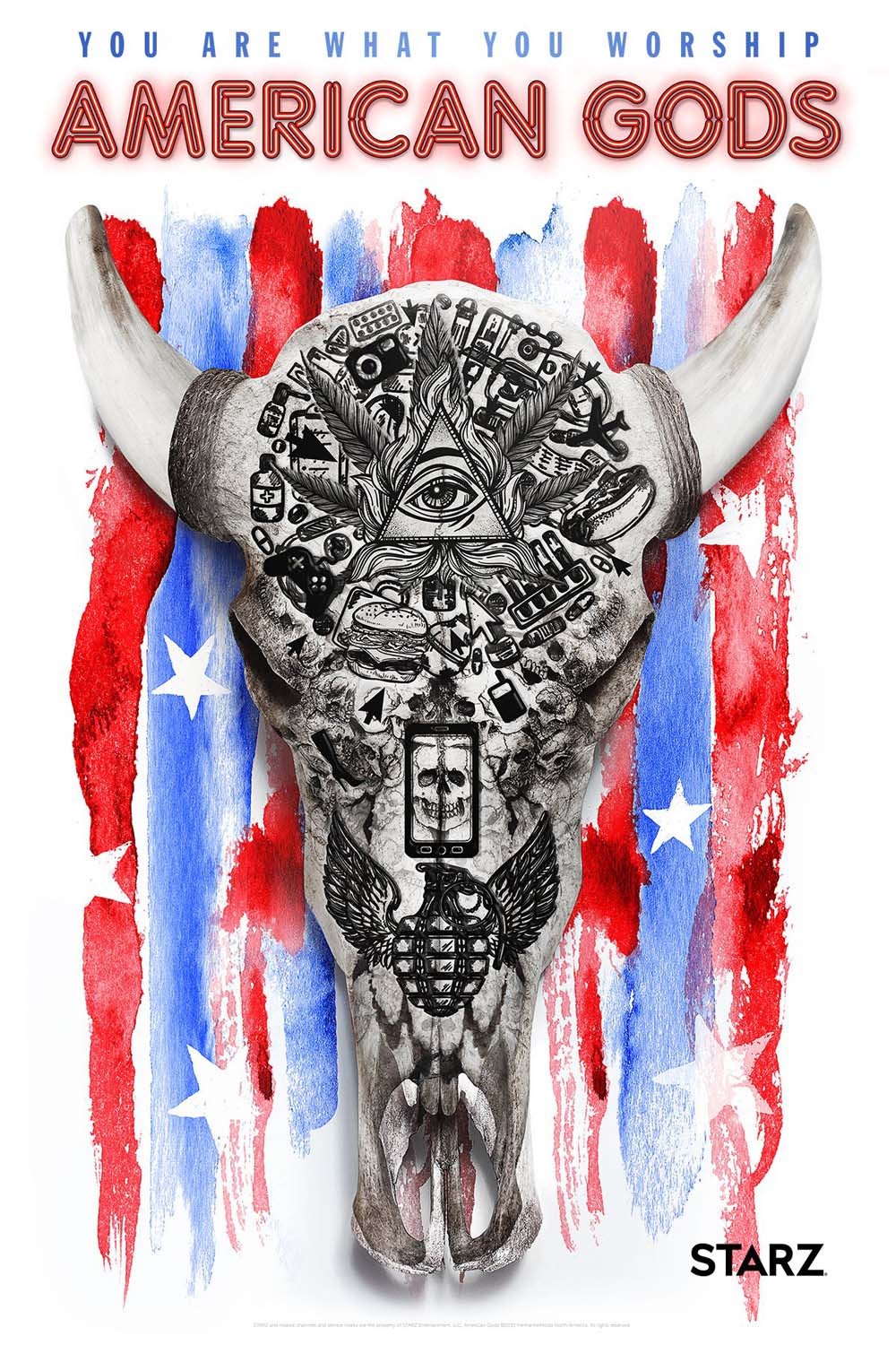 Американские боги: постер N125895