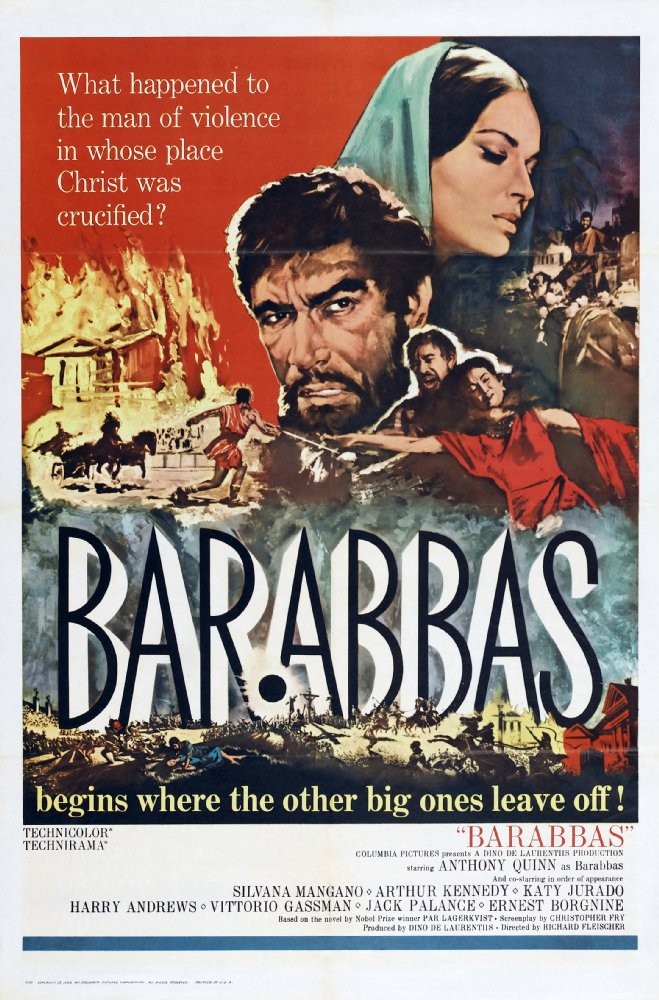 Разбойник Варавва / Barabba (1961) отзывы. Рецензии. Новости кино. Актеры фильма Разбойник Варавва. Отзывы о фильме Разбойник Варавва