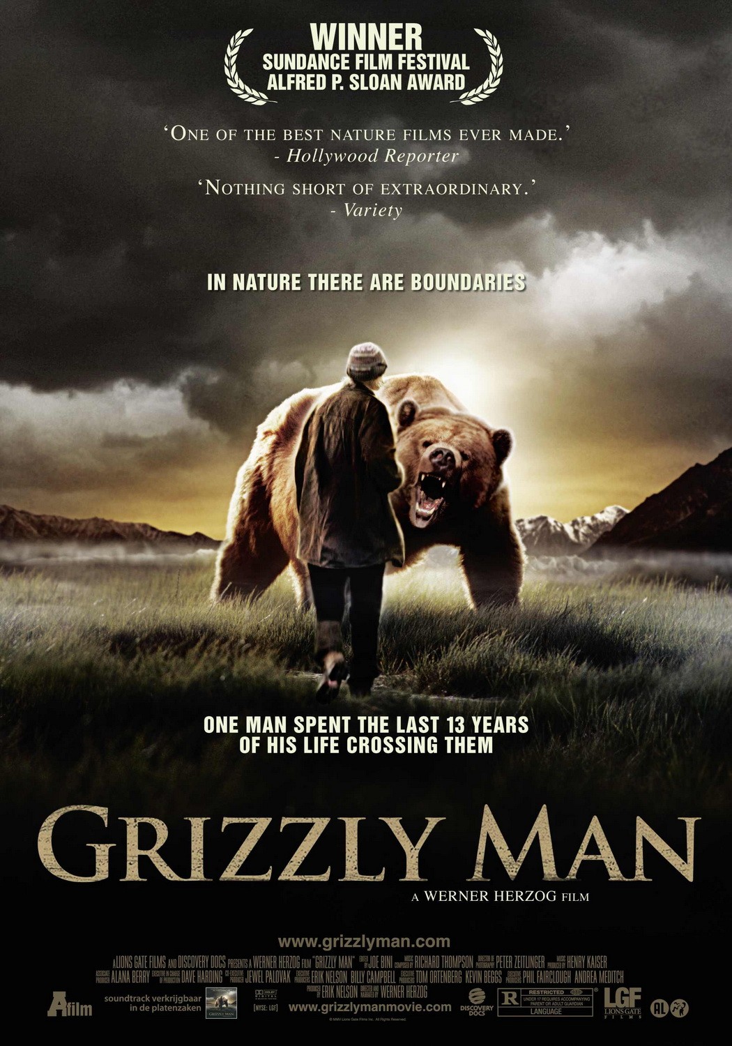 Человек гризли / Grizzly Man (2005) отзывы. Рецензии. Новости кино. Актеры фильма Человек гризли. Отзывы о фильме Человек гризли