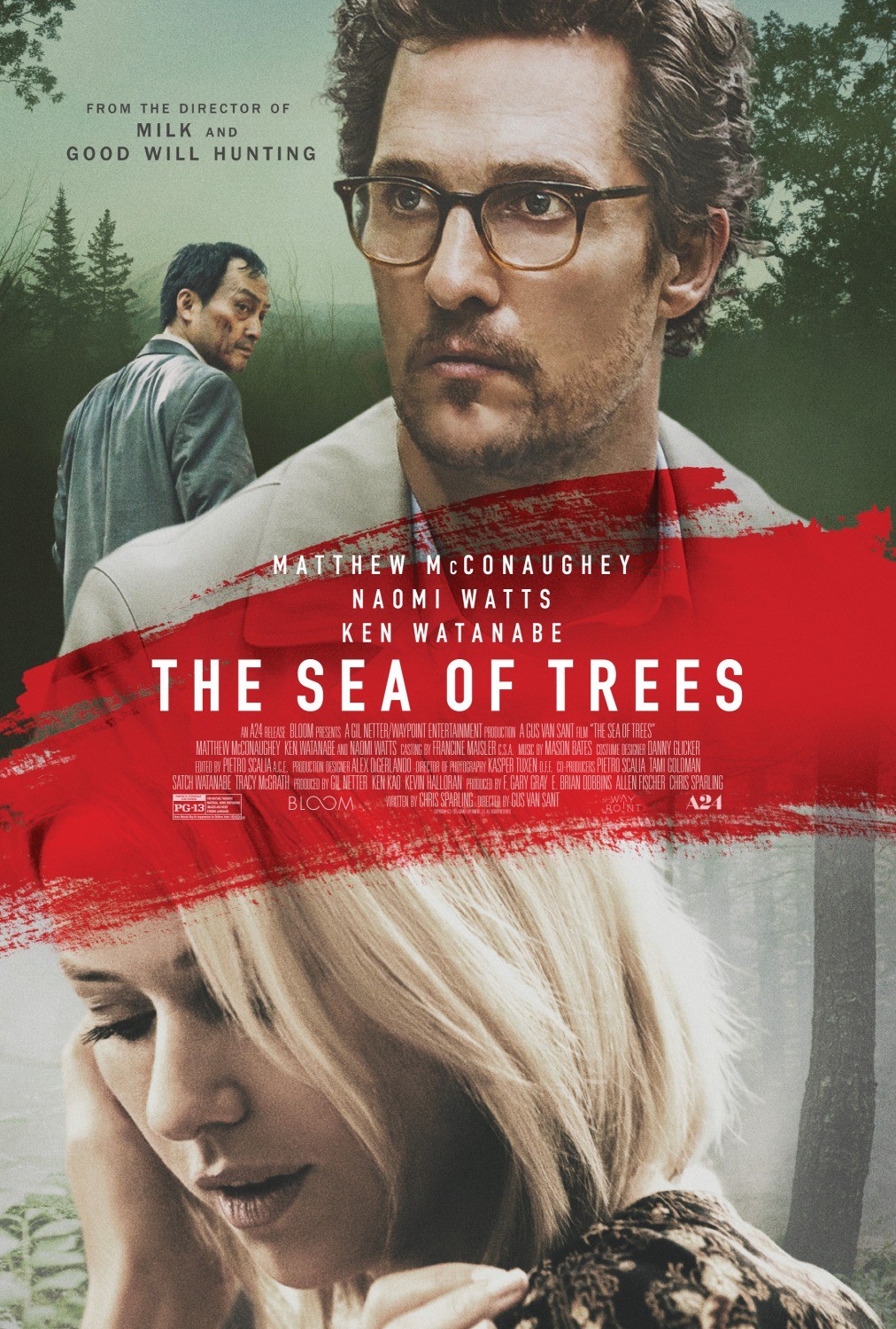 Море деревьев / The Sea of Trees (2015) отзывы. Рецензии. Новости кино. Актеры фильма Море деревьев. Отзывы о фильме Море деревьев