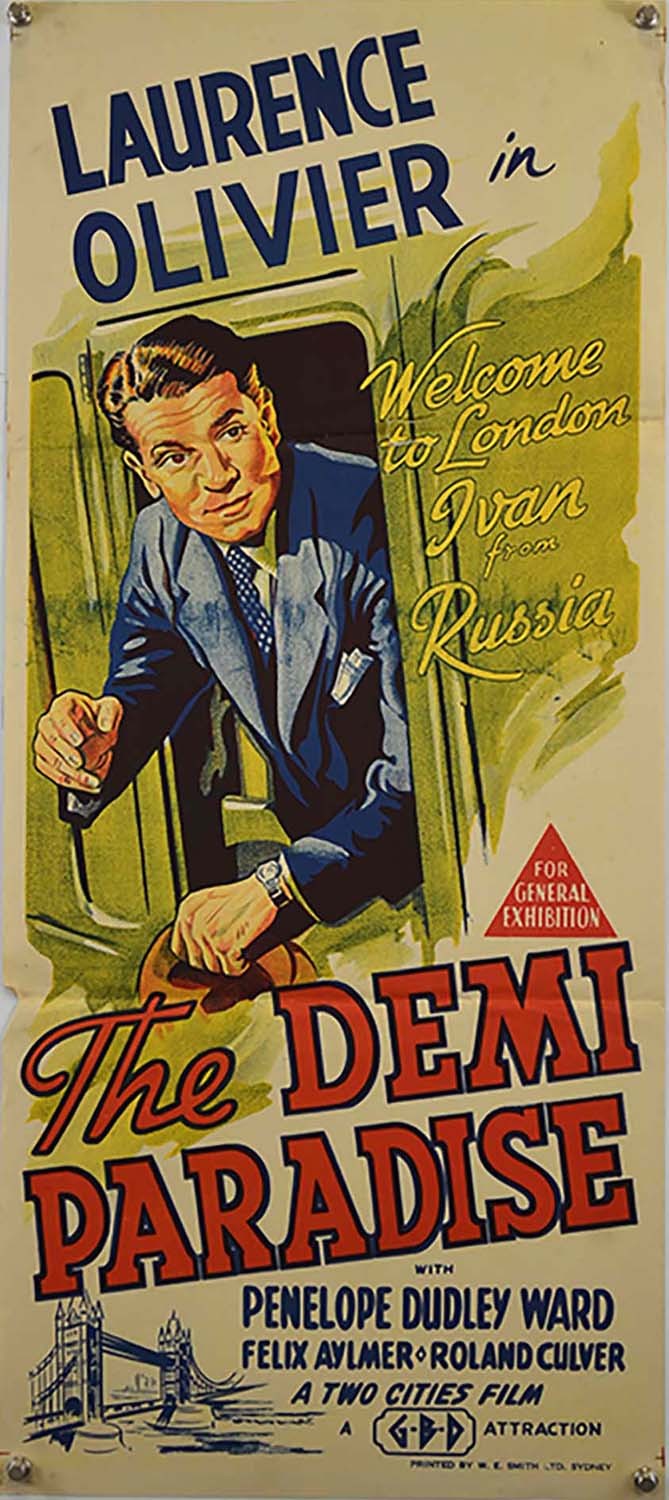 Полурай / The Demi-Paradise (1943) отзывы. Рецензии. Новости кино. Актеры фильма Полурай. Отзывы о фильме Полурай