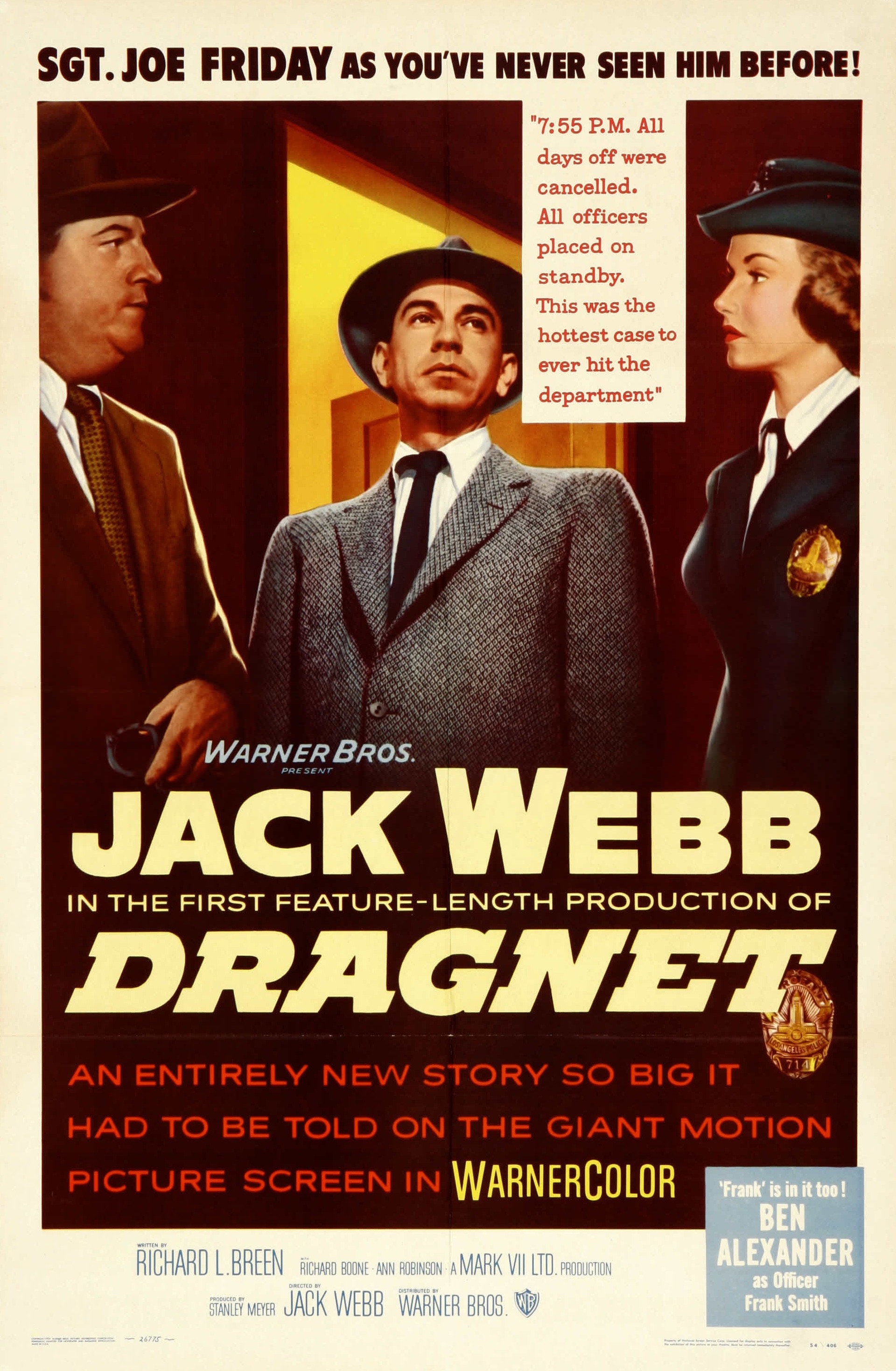 Сети зла / Dragnet (1954) отзывы. Рецензии. Новости кино. Актеры фильма Сети зла. Отзывы о фильме Сети зла