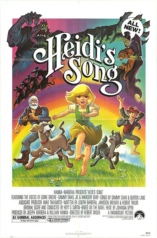 Песенка Хэйди / Heidi`s Song (1982) отзывы. Рецензии. Новости кино. Актеры фильма Песенка Хэйди. Отзывы о фильме Песенка Хэйди