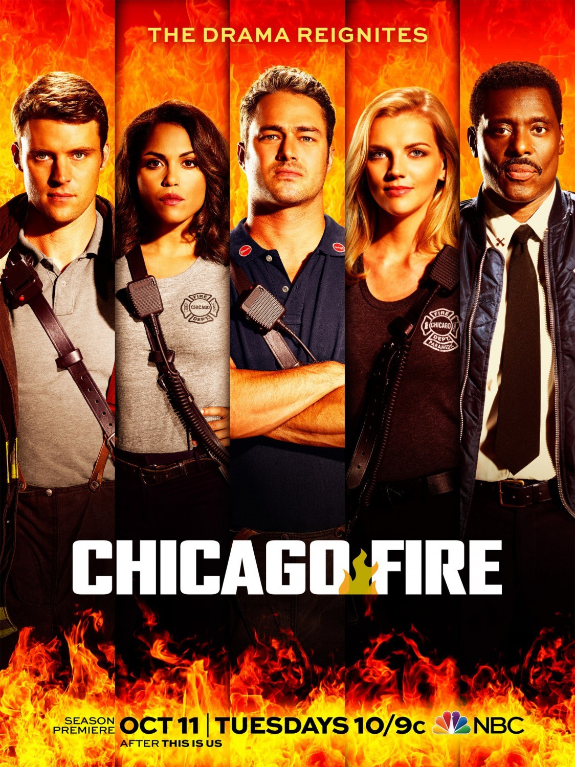 Постер N127883 к сериалу Чикаго в огне (2012-2022)