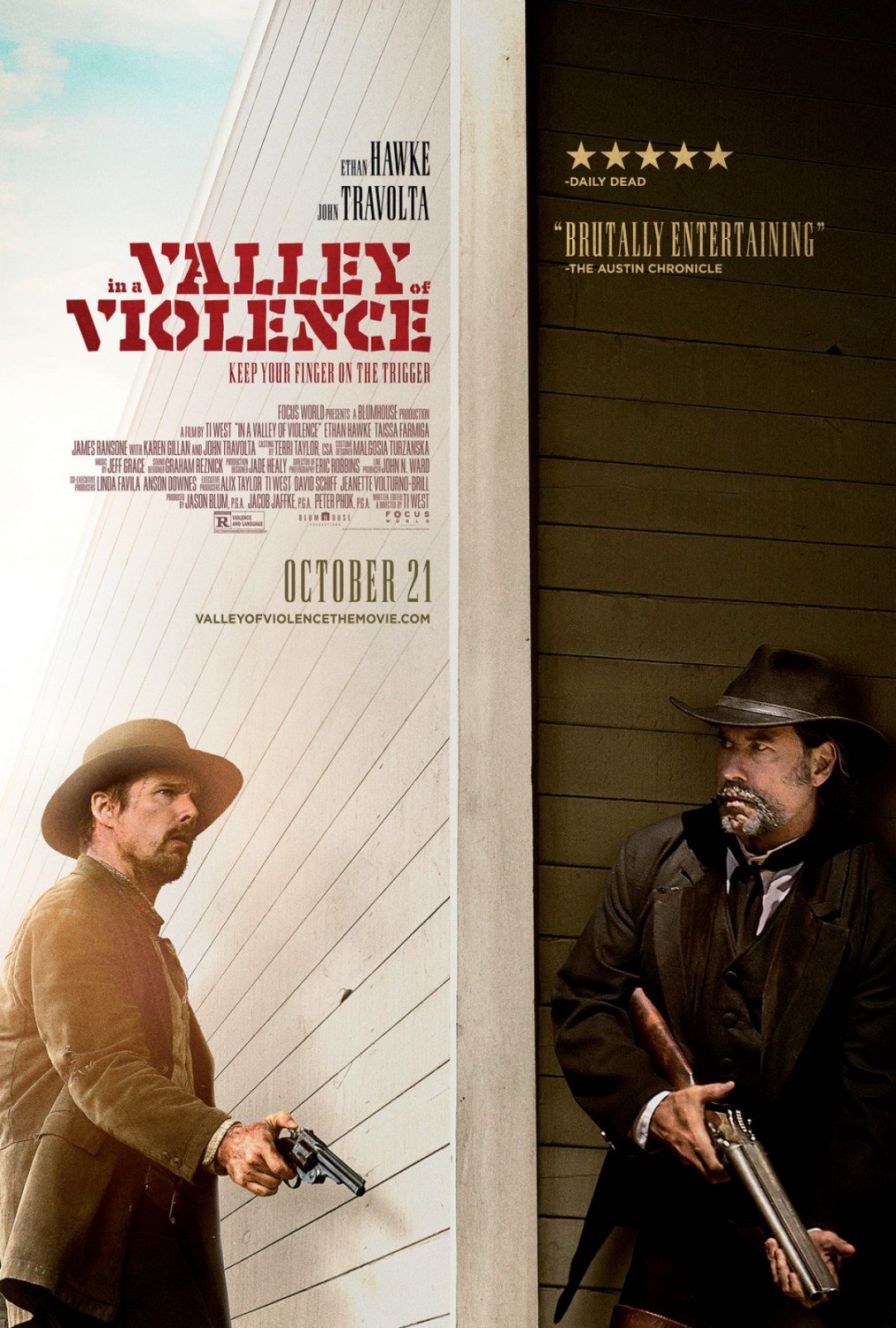 В долине насилия / In a Valley of Violence (2016) отзывы. Рецензии. Новости кино. Актеры фильма В долине насилия. Отзывы о фильме В долине насилия