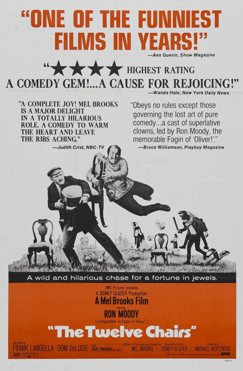 12 стульев / The Twelve Chairs (1970) отзывы. Рецензии. Новости кино. Актеры фильма 12 стульев. Отзывы о фильме 12 стульев