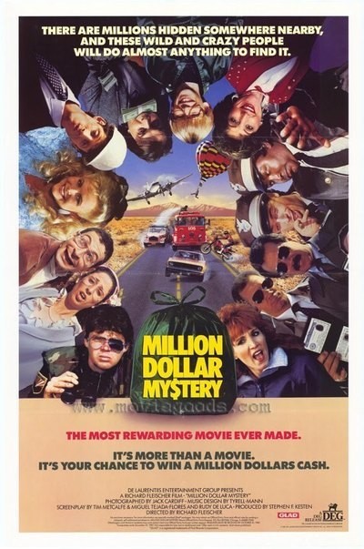 Тайна ценою в миллион долларов / Million Dollar Mystery (1987) отзывы. Рецензии. Новости кино. Актеры фильма Тайна ценою в миллион долларов. Отзывы о фильме Тайна ценою в миллион долларов