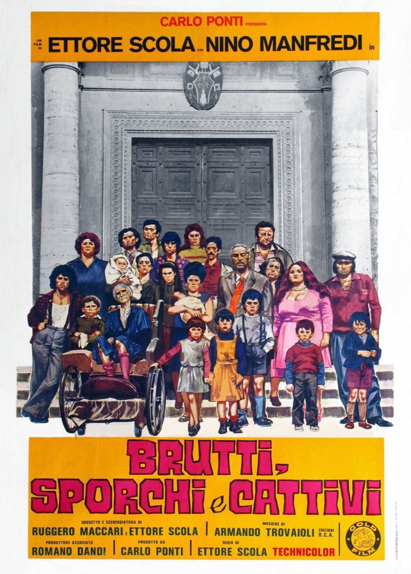 Отвратительные, грязные, злые / Brutti, sporchi e cattivi (1976) отзывы. Рецензии. Новости кино. Актеры фильма Отвратительные, грязные, злые. Отзывы о фильме Отвратительные, грязные, злые