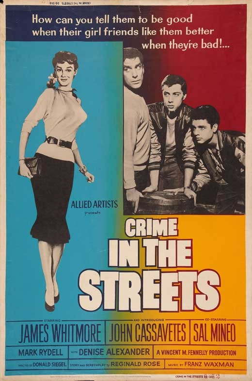 Уличные преступники / Crime in the Streets (1956) отзывы. Рецензии. Новости кино. Актеры фильма Уличные преступники. Отзывы о фильме Уличные преступники