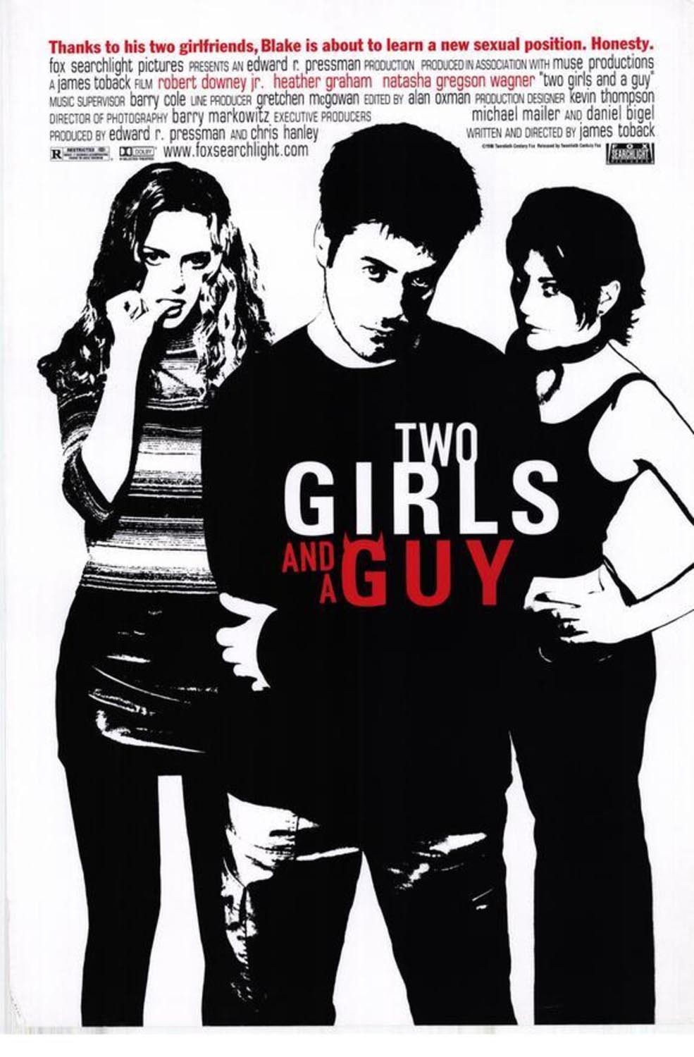 Любовный треугольник / Two Girls and a Guy (1997) отзывы. Рецензии. Новости кино. Актеры фильма Любовный треугольник. Отзывы о фильме Любовный треугольник