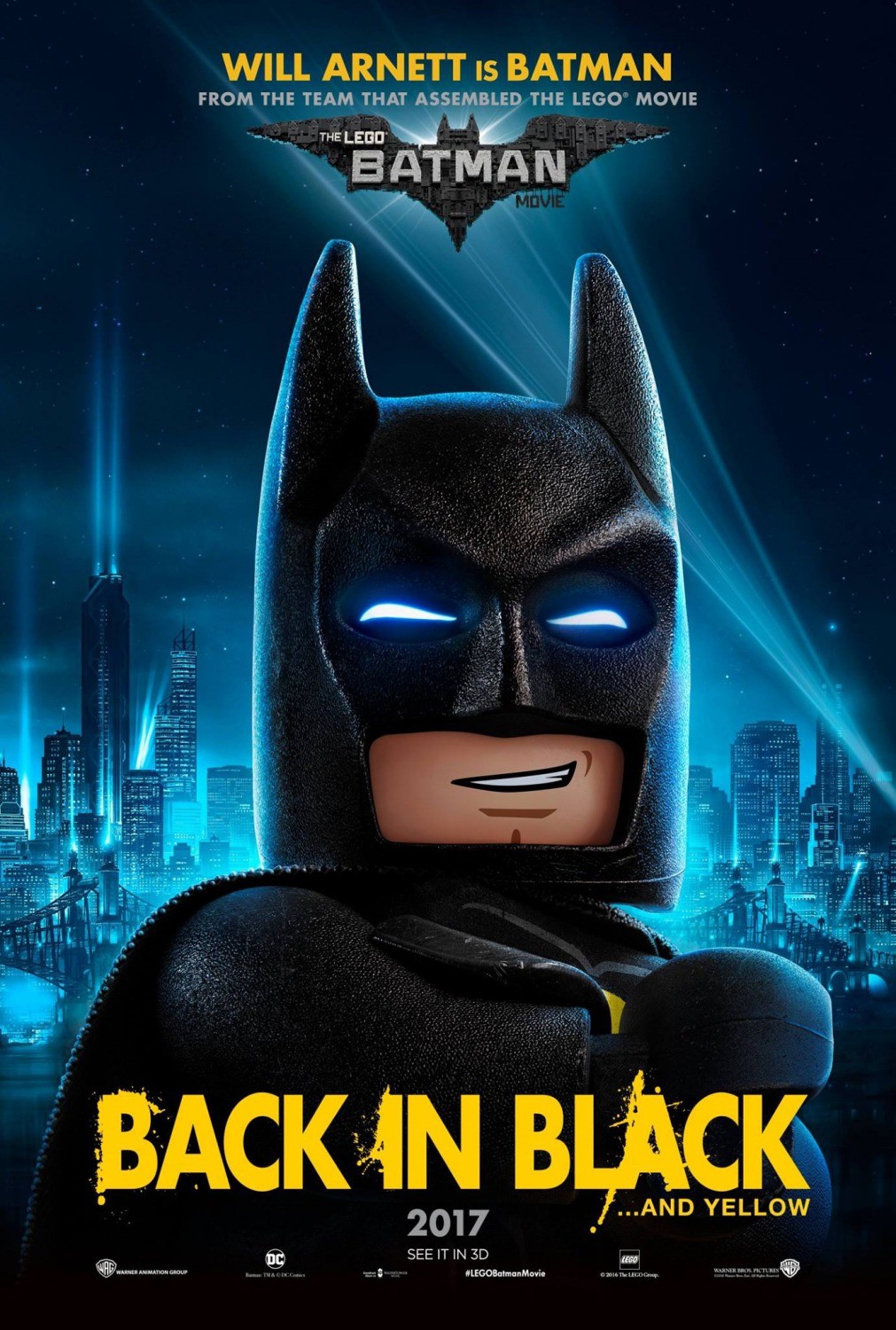 Лего Фильм: Бэтмен: постер N131840