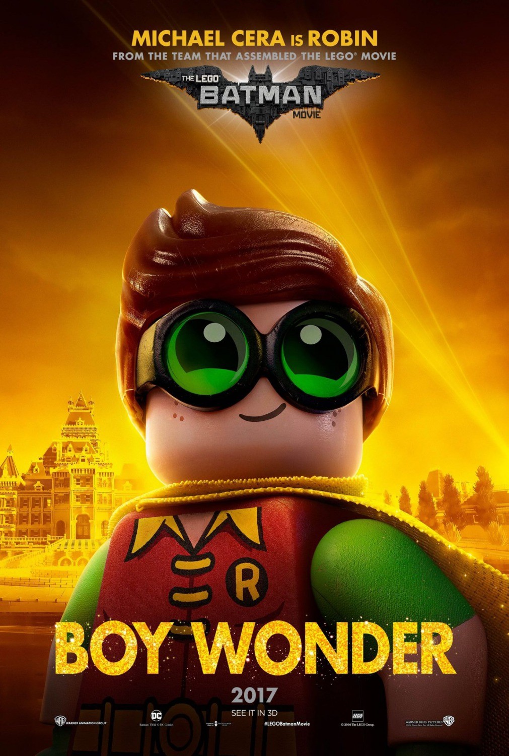 Лего Фильм: Бэтмен: постер N131842