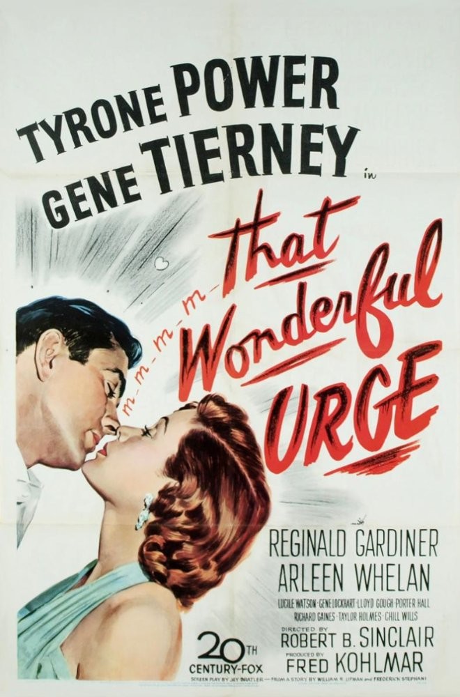 Такой восхитительный порыв / That Wonderful Urge (1948) отзывы. Рецензии. Новости кино. Актеры фильма Такой восхитительный порыв. Отзывы о фильме Такой восхитительный порыв