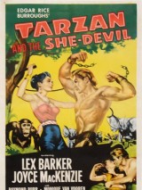 Превью постера #123898 к фильму "Тарзан и дьяволица"  (1953)