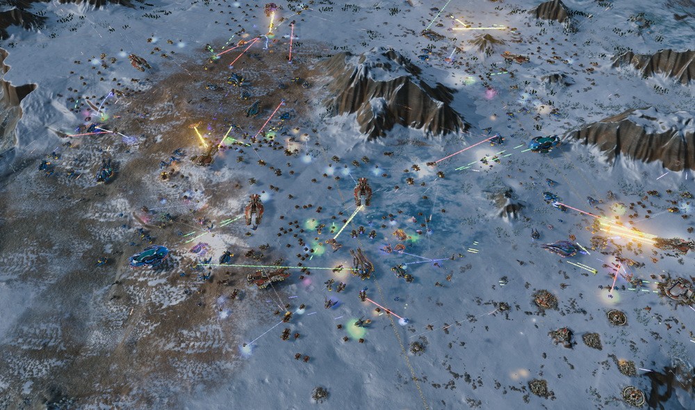Игра Ashes of the Singularity (2016). Скриншот N119225