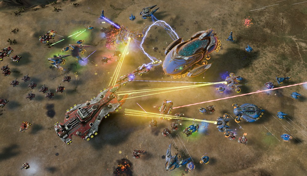 Игра Ashes of the Singularity (2016). Скриншот N119226