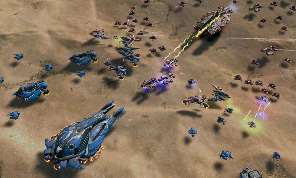 Игра Ashes of the Singularity (2016). Скриншот N119227