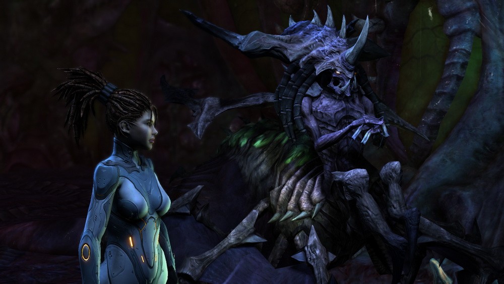 Игра StarCraft II: Heart of the Swarm (2013). Скриншот N120255