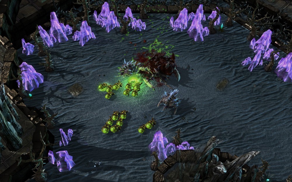 Игра StarCraft II: Heart of the Swarm (2013). Скриншот N120246