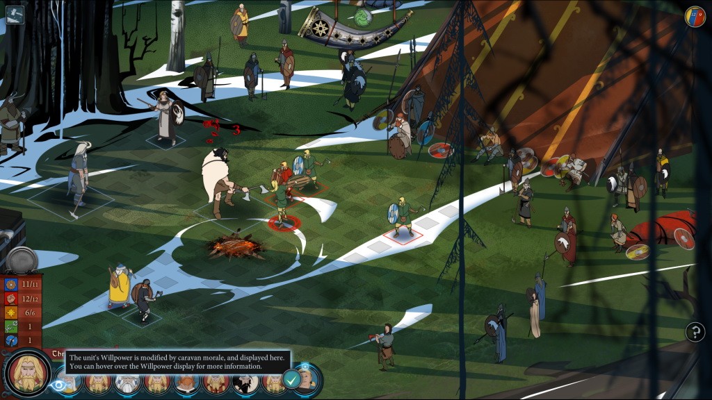 Игра The Banner Saga 2 (2016). Скриншот N120341