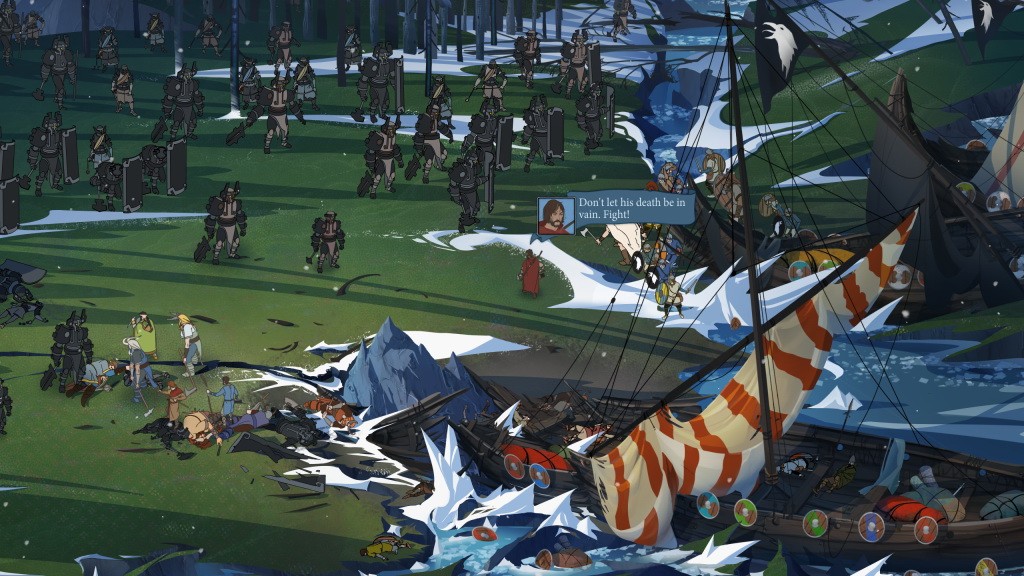 Игра The Banner Saga 2 (2016). Скриншот N120346