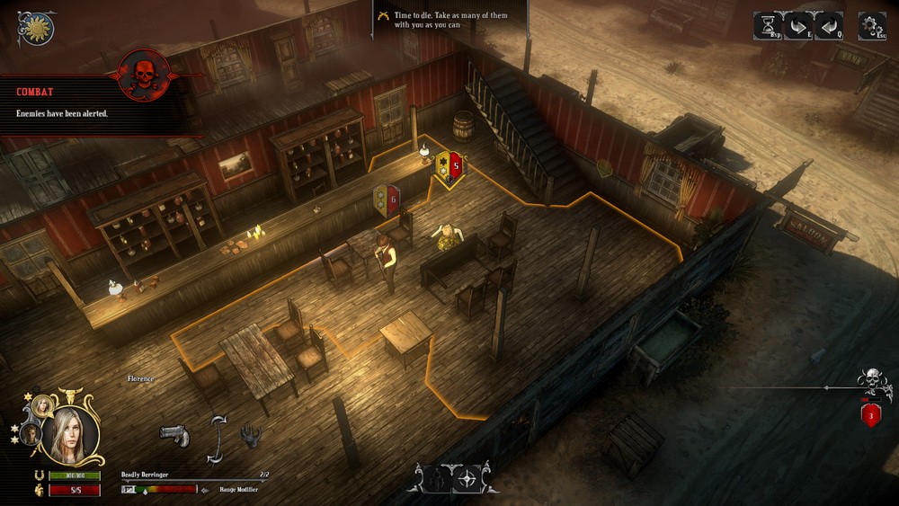 Игра Hard West (2015). Скриншот N120725