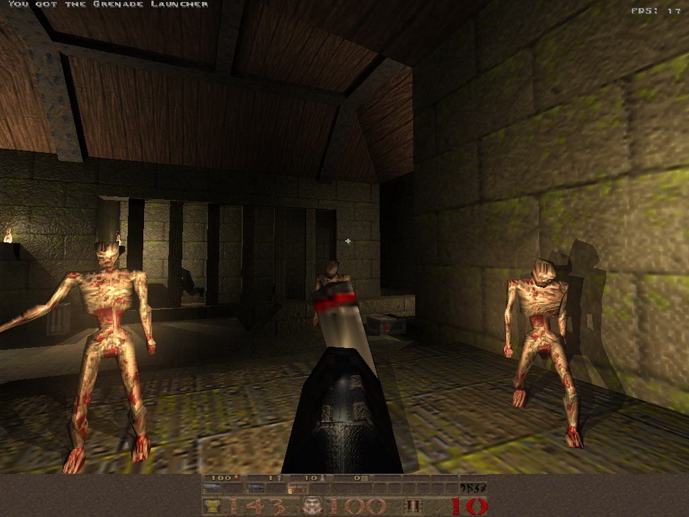 Игра Quake (1996). Скриншот N123549