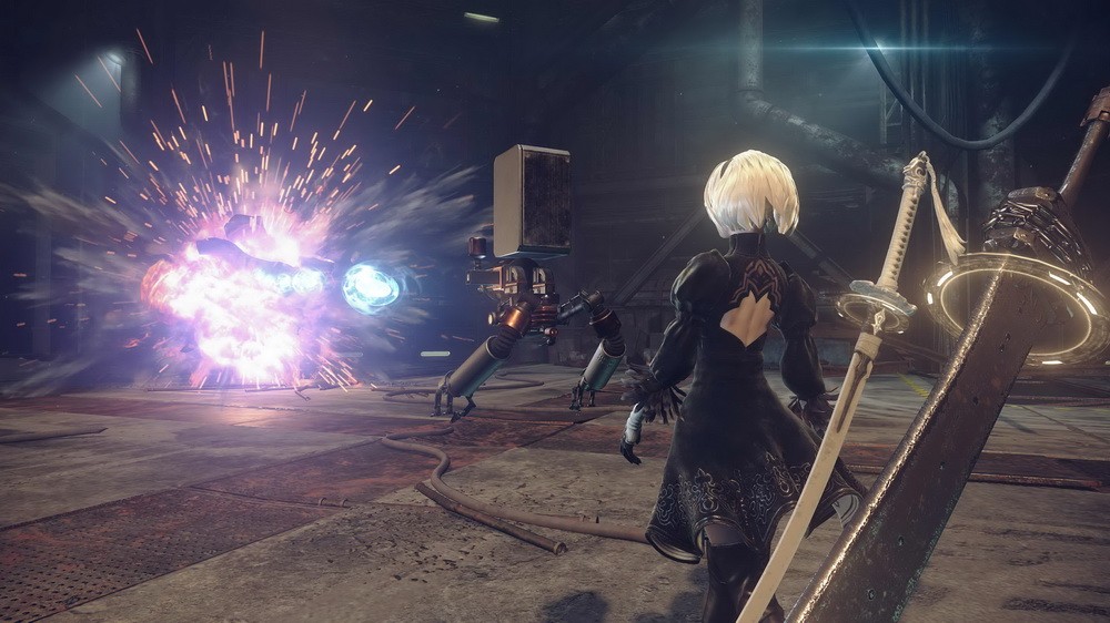 Игра NieR: Automata (2017). Скриншот N123638