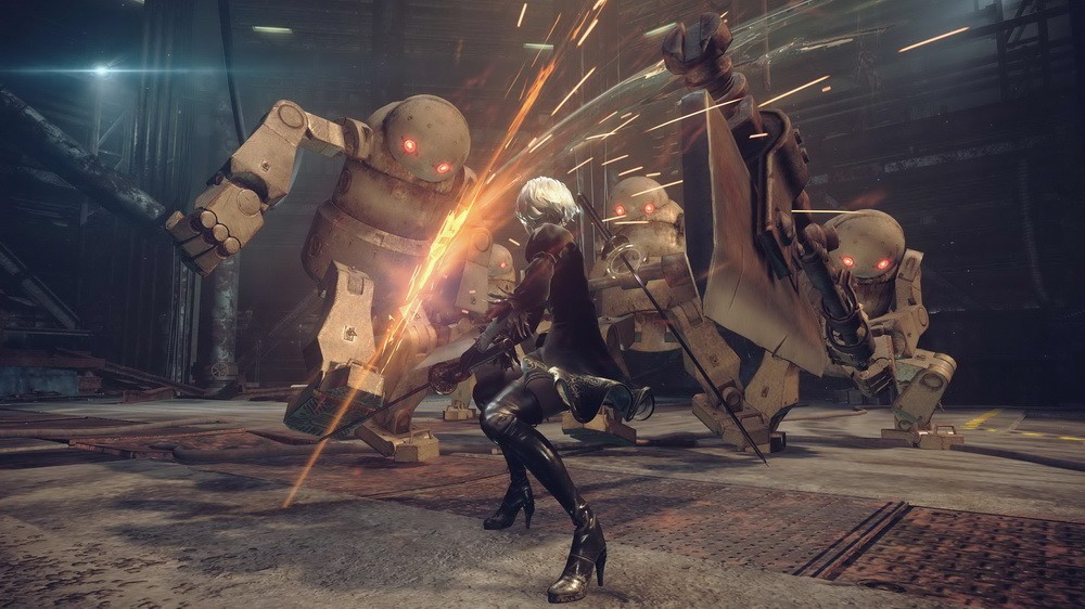 Игра NieR: Automata (2017). Скриншот N123649