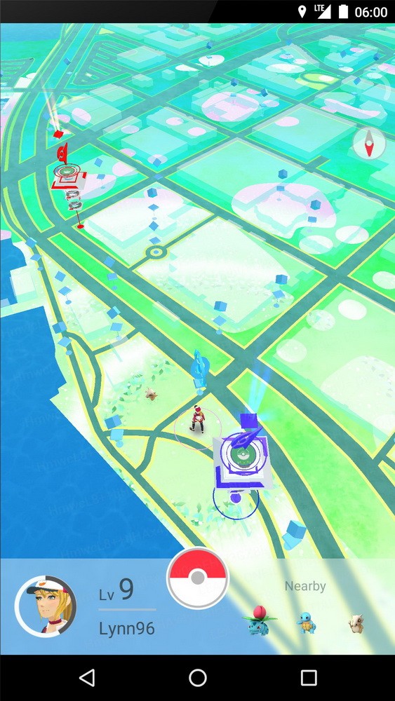 Игра Pokemon GO (2016). Скриншот N125538