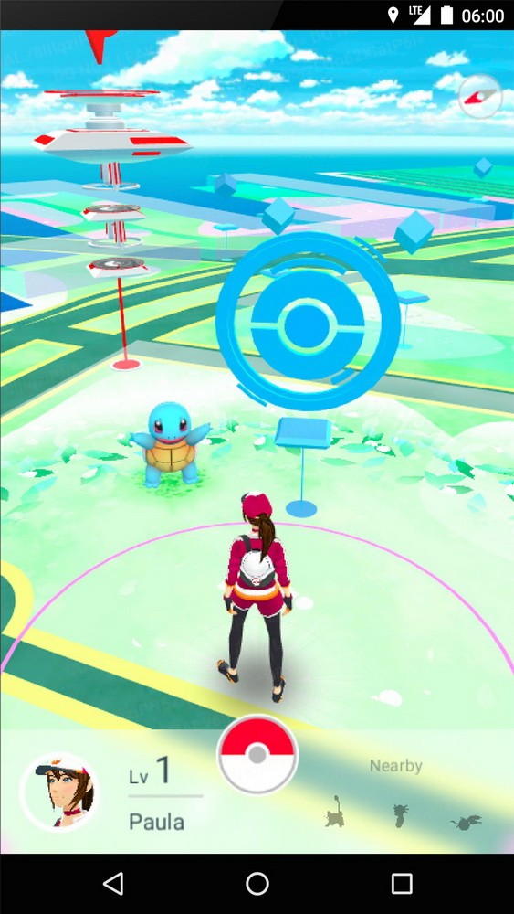 Игра Pokemon GO (2016). Скриншот N125540