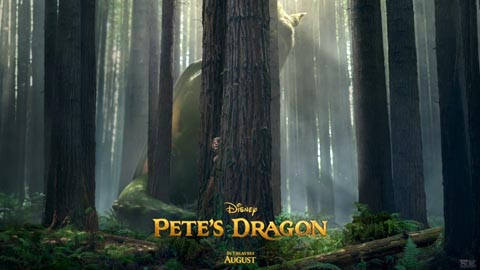 Анимированный постер фильма "Пит и его дракон"