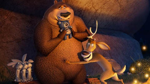 Кадр к фильму Сезон охоты 4: Байки из леса / Open Season: Scared Silly