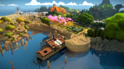 Кадр к игре The Witness